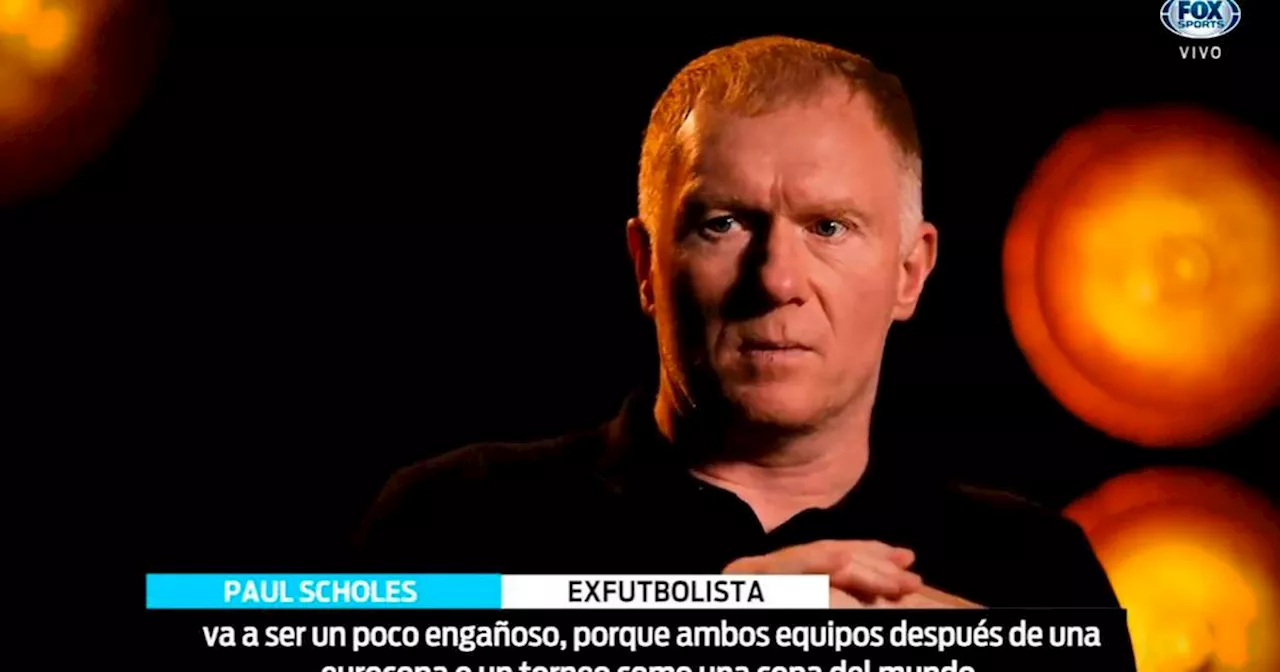 ‘Deben crear un mejor equipo’: Paul Scholes sobre Manchester United previo a la Community Shield