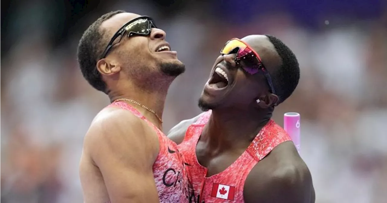 Canadian men’s 4×100 team wins gold