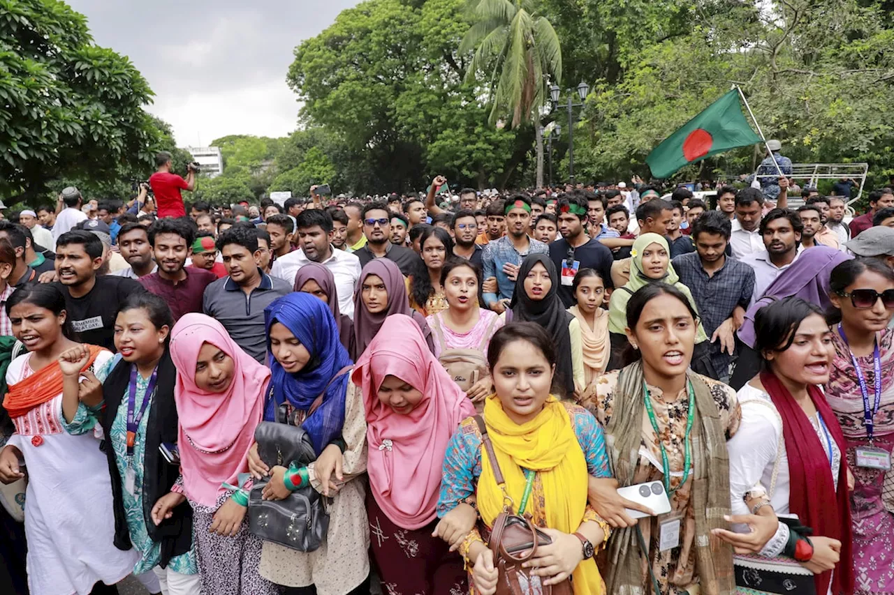 Bangladesh chief justice, central bank chief quit amid student protests