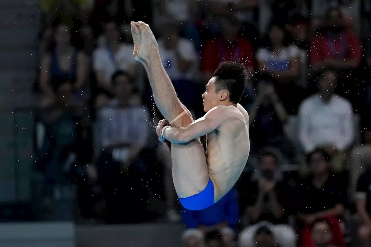 China completes sweep of all eight diving gold medals at Paris Olympics as Cao Yuan defends title in men’s 10-meter platform