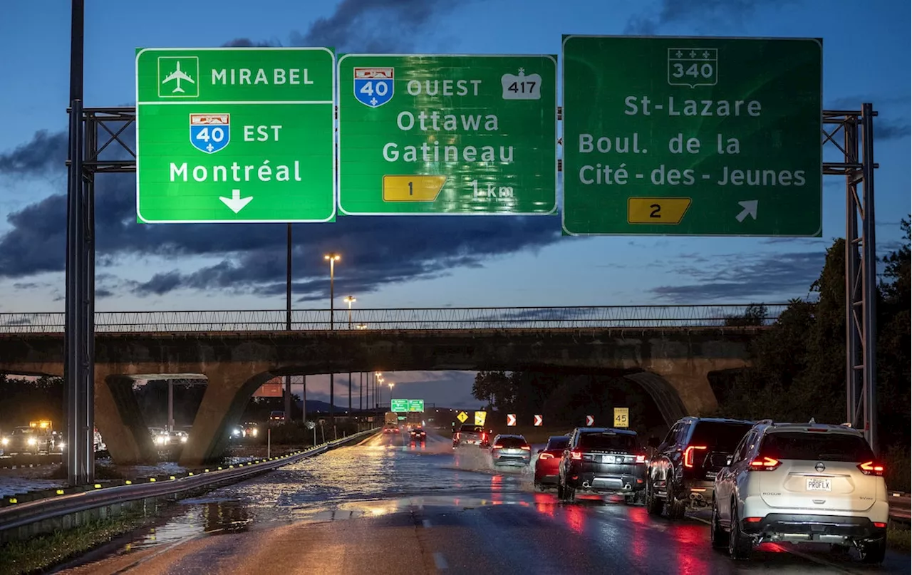 Tropical storm Debby remnants brings significant rainfall to Montreal, Eastern Canada