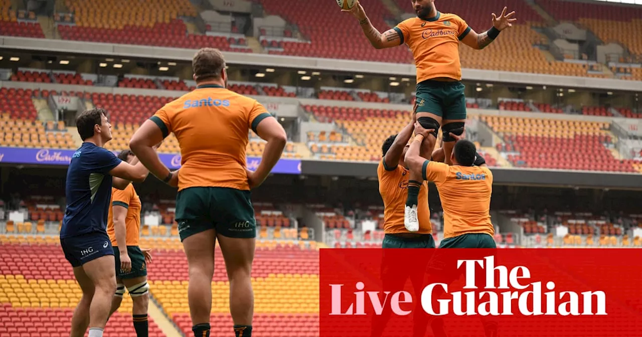 Australia v South Africa: men’s rugby union international