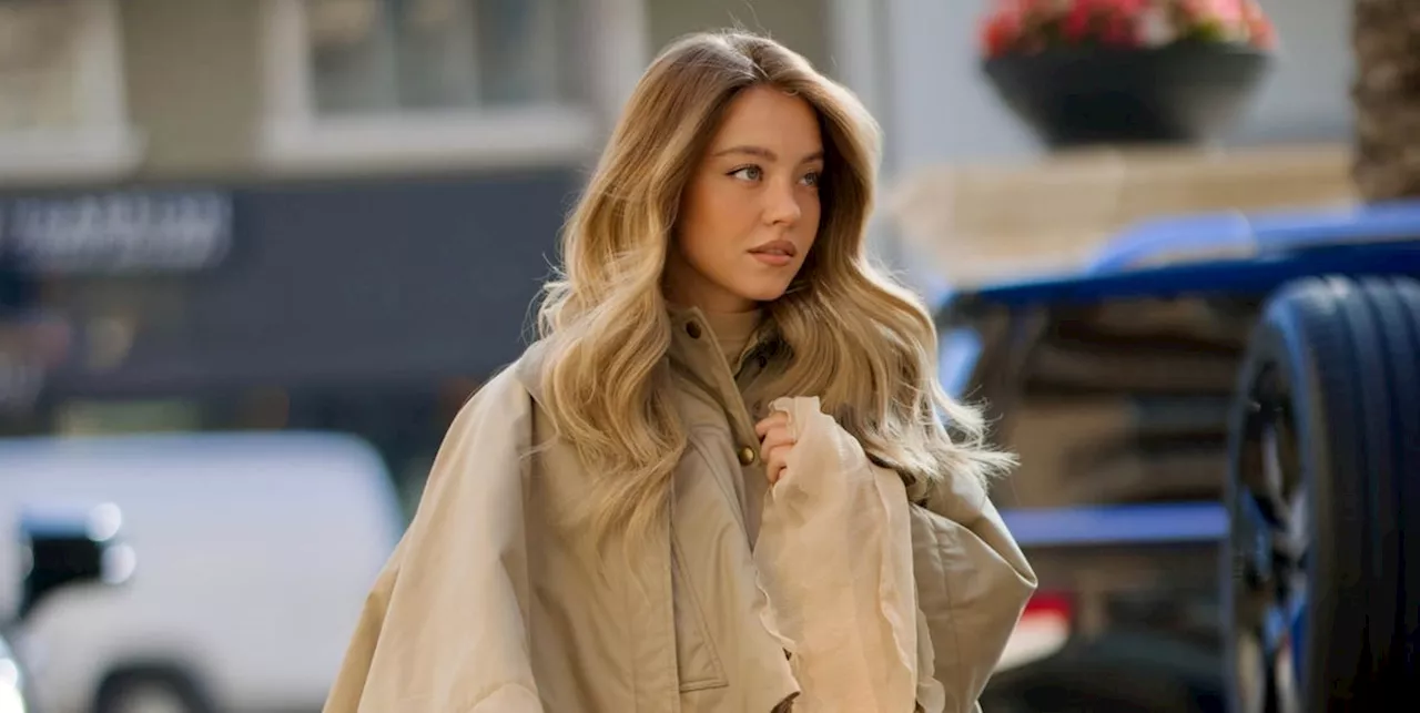 Sydney Sweeney Steps Out in a Ruffled Minidress and Thigh-High Boots