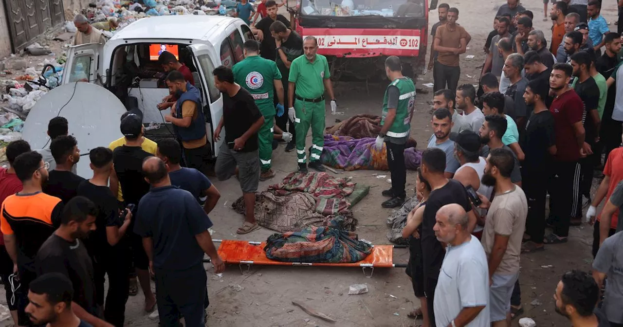 Israeli Airstrike On Gaza School Kills Over 60 Palestinians, Officials Say