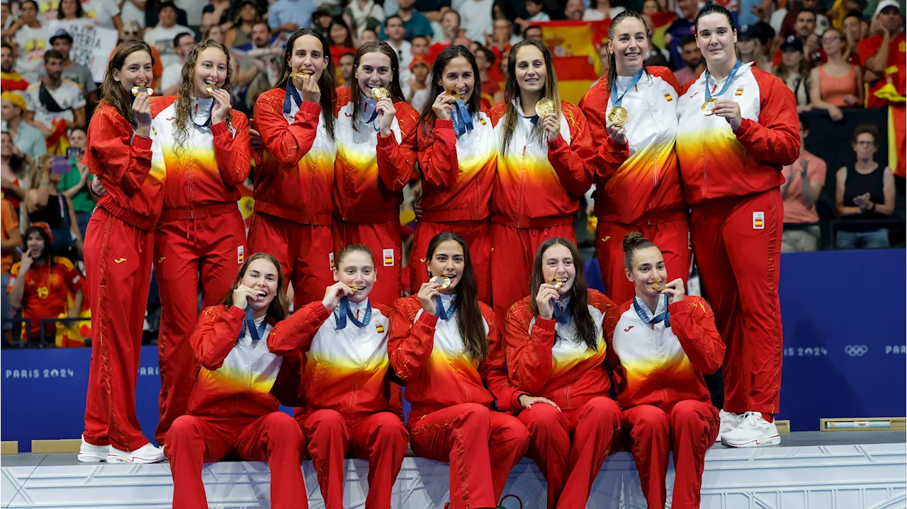 El waterpolo femenino gana la medalla de oro en los Juegos Olímpicos