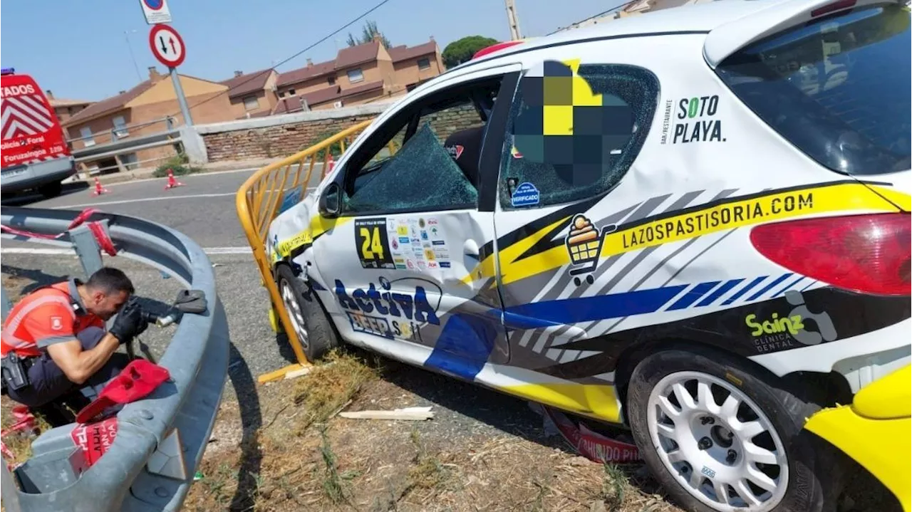 Siete heridos al ser atropellados durante el XIV Rally Villa Fitero de Navarra