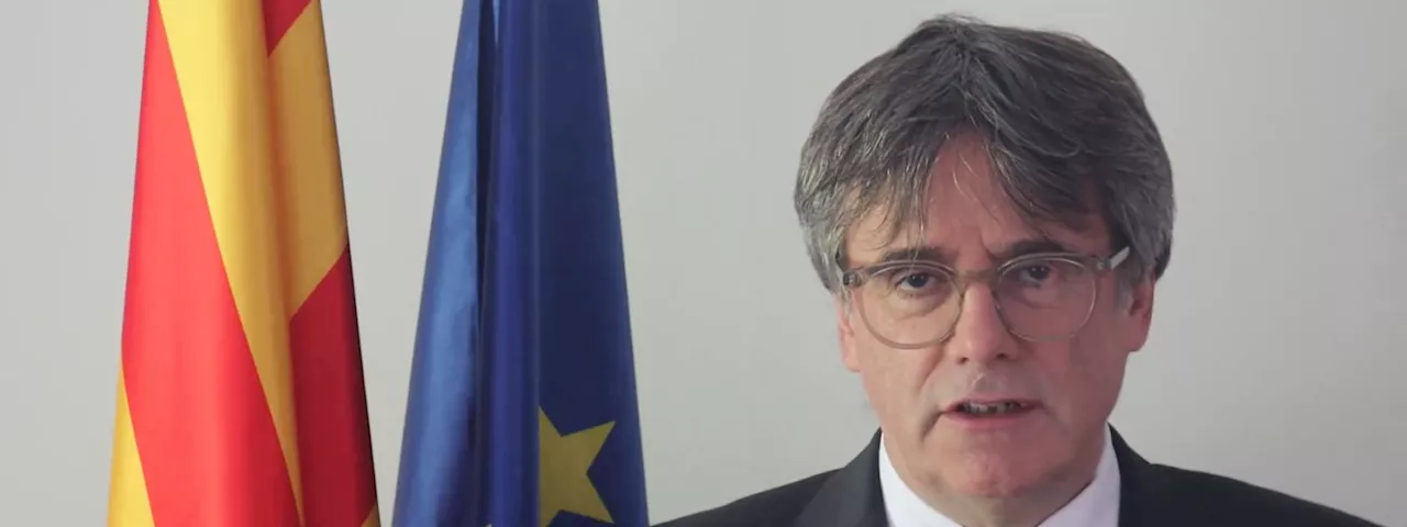  Puigdemont vuelve a aparecer: 'Yo quería entrar en el Parlament, pero el dispositivo policial no me lo iba a hacer posible'
