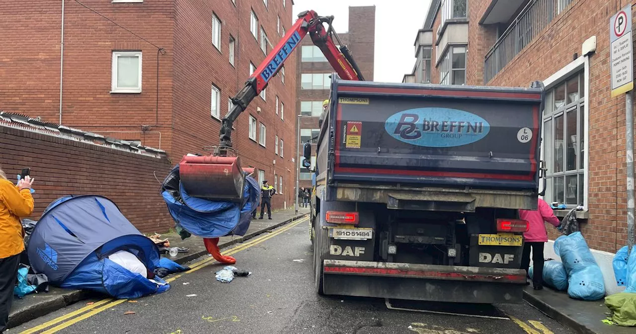 Department spent €22k replacing tents it destroyed during clean-up of encampment