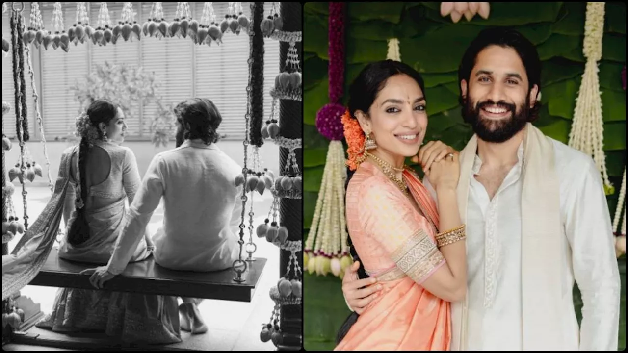 Naga Chaitanya संग शोभिता ने शेयर कीं रोमांटिक फोटोज, कहा- 'हमारे दिल लाल मिट्टी और बरसती बारिश जैसे हैं'