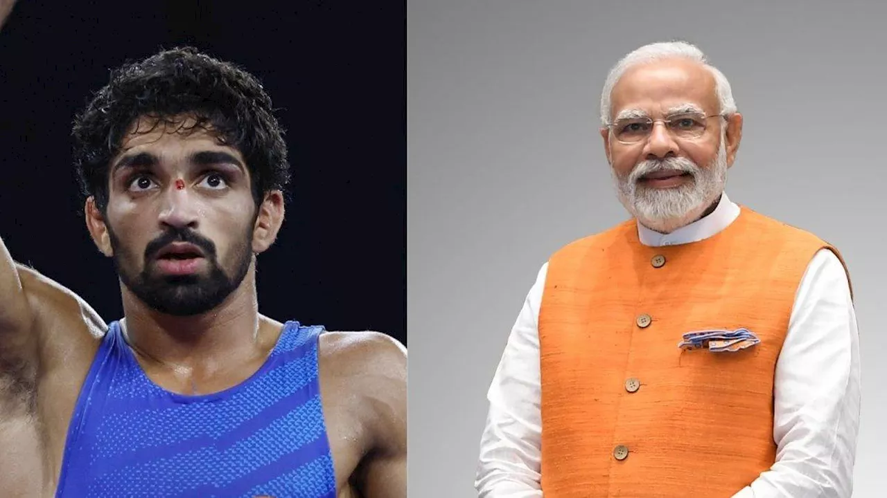 Paris Olympics 2024: अमन सहरावत से बोले प्रधानमंत्री मोदी, 'आपका जीवन बनेगा नौजवानों के लिए प्रेरणा'