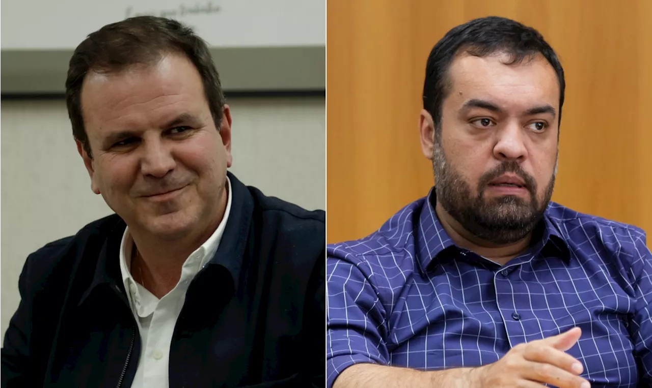 Confrontado sobre segurança, Paes responde com críticas a Castro, que reage: 'Estelionato eleitoral'