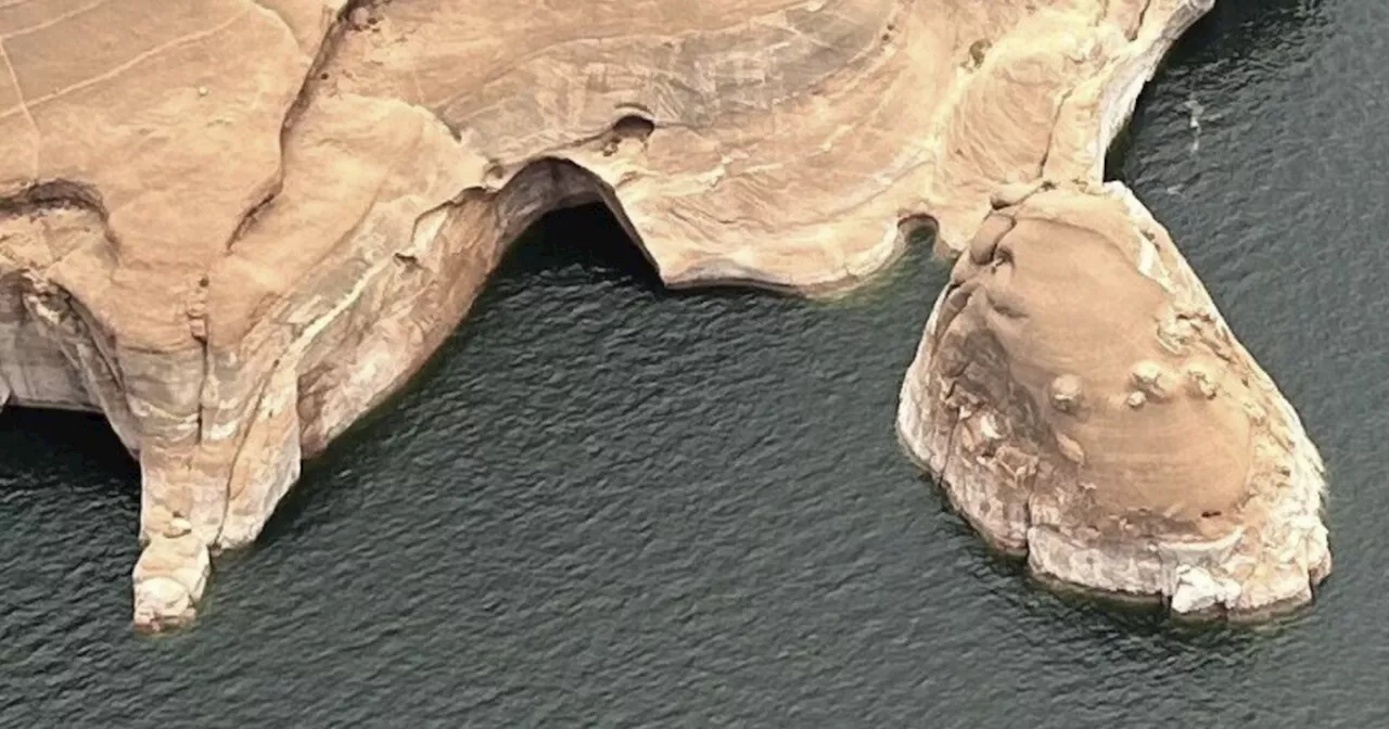 Large geological feature known as the 'Double Arch' and the 'Toilet Bowl' collapses in southern Utah