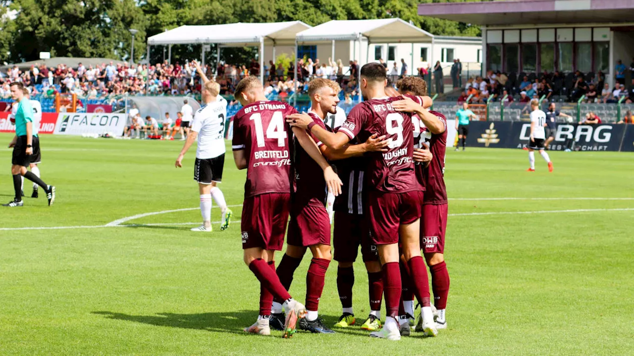 Fehlstart verhindert: BFC Dynamo schlägt Meuselwitz deutlich