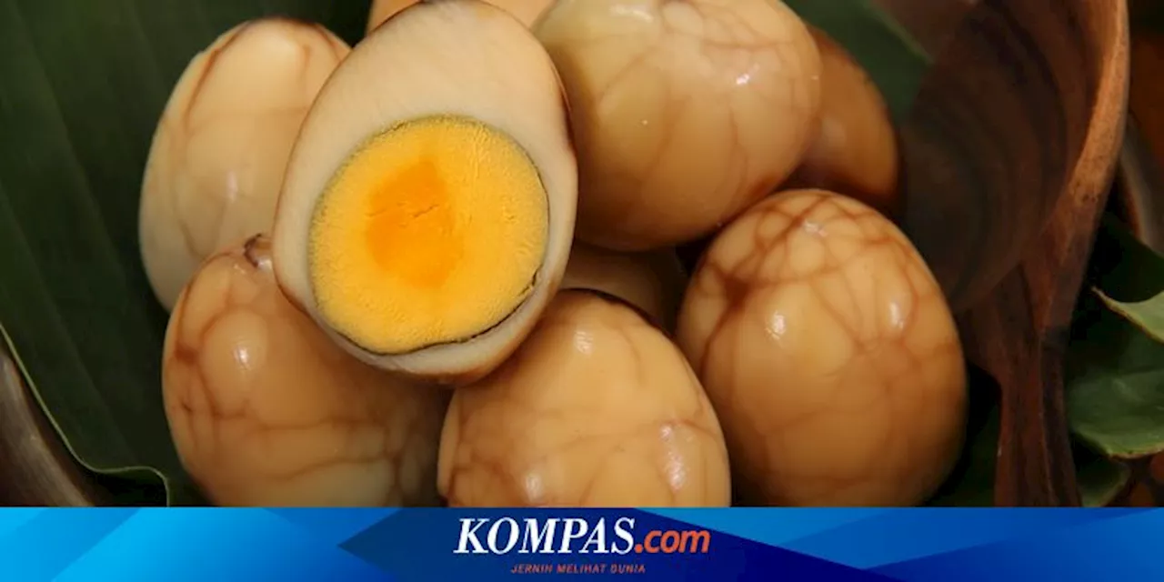 Resep Telur Rendam Teh dan Rempah ala Taiwan, Bisa Jadi Stok Lauk 