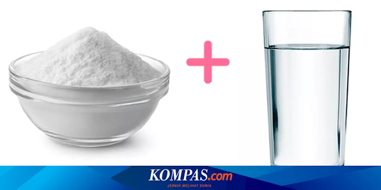 Tren Kesehatan Minum Air Putih Dicampur Baking Soda, Apa Manfaatnya?