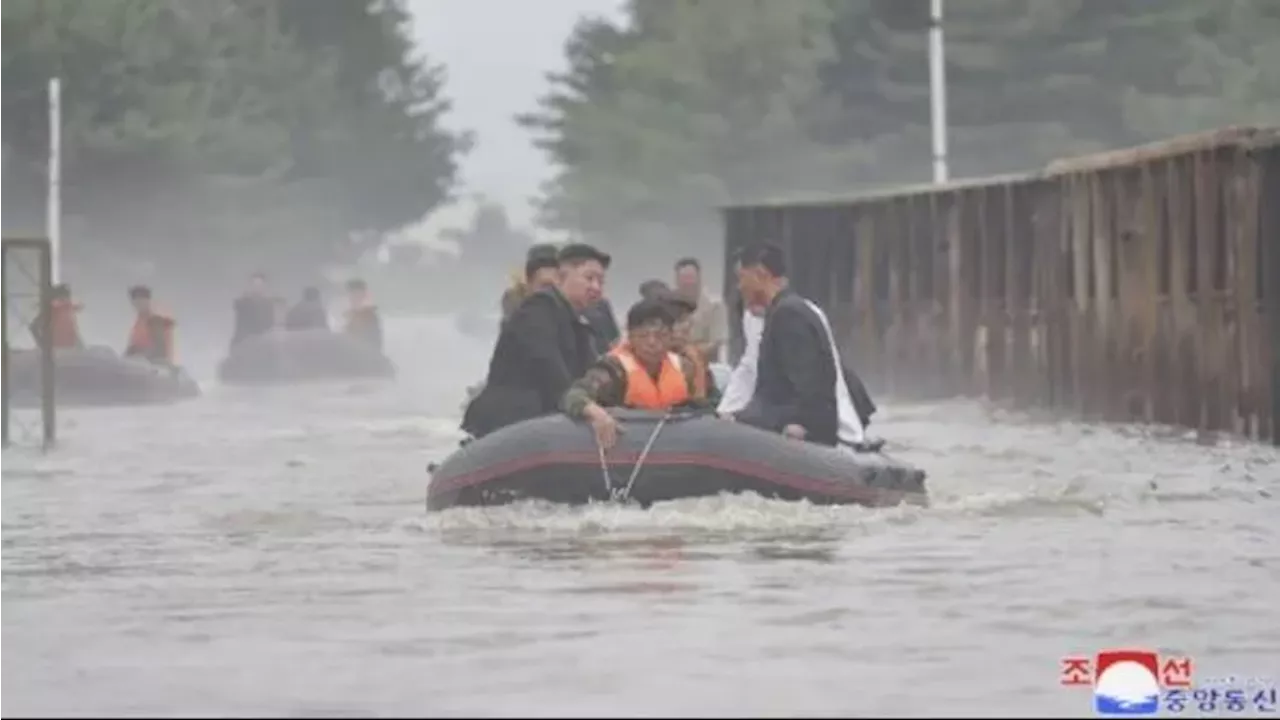 Kim Jong-un Tolak Bantuan Internasional untuk Banjir Bandang Korea Utara, Rawat Korban ke Pyongyang