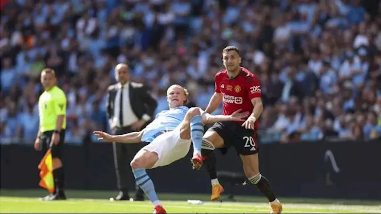 Link Live Streaming Manchester City Vs Manchester United di Community Shield, Kick-Off 21.00 WIB