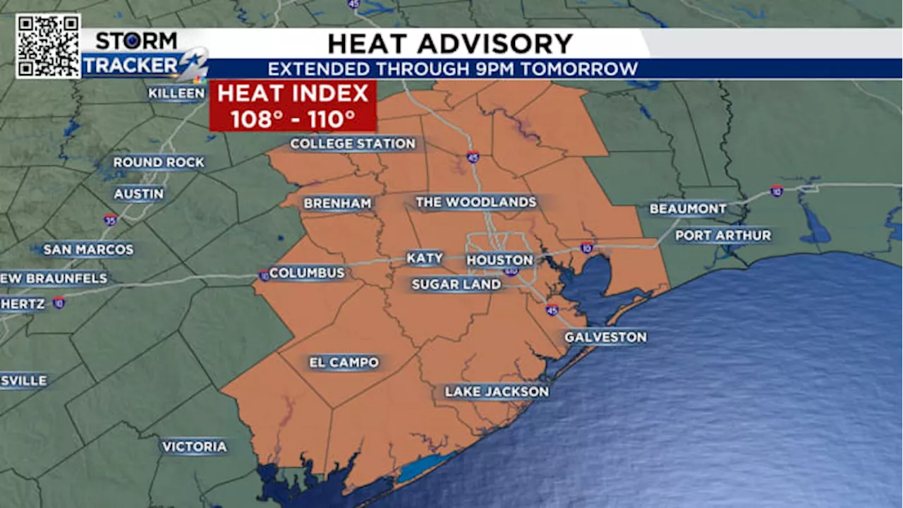 Hot, humid and sunny Saturday as “feels like” temps climb to 108 this week