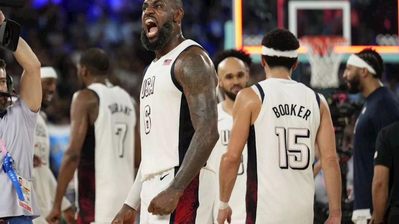 Olympics basketball Latest: US men's team beats France 98-87 for fifth straight gold medal