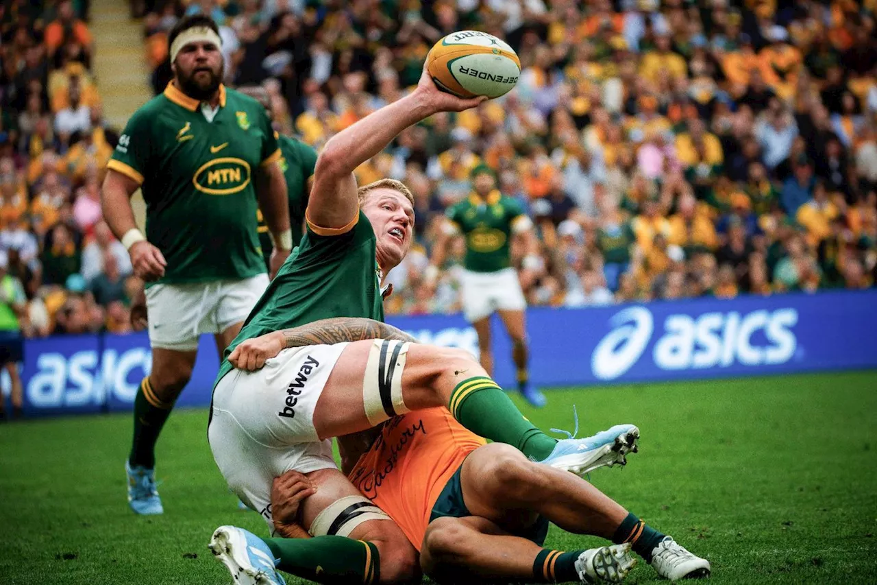 Rugby Championship: l'Afrique du Sud intraitable avec l'Australie en ouverture