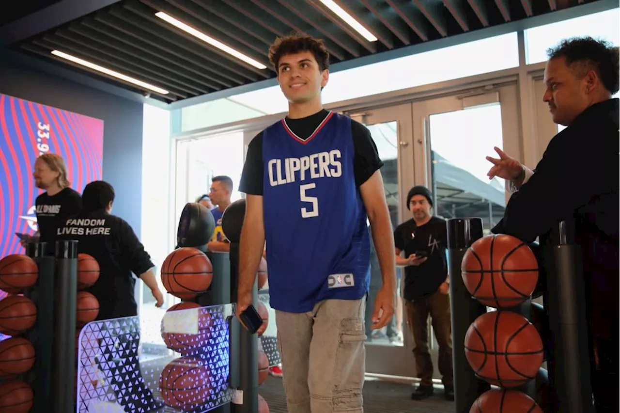 Clippers’ ‘Flagship’ store in Inglewood has first day