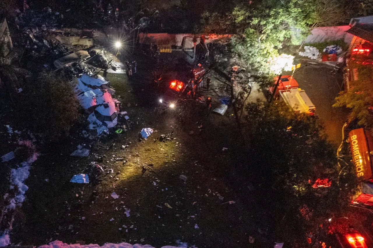 Brésil: mort de 61 personnes dans le crash d'un avion près de Sao Paulo