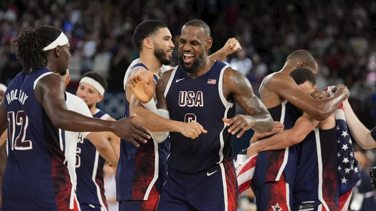 París 2024: Estados Unidos obtiene el oro en basquetbol varonil con triunfo sobre el local Francia