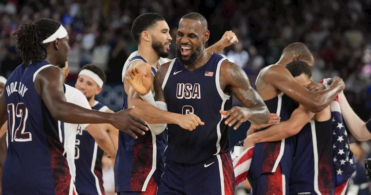 LeBron James, Stephen Curry and fellow stars lead U.S. to gold-medal win over France