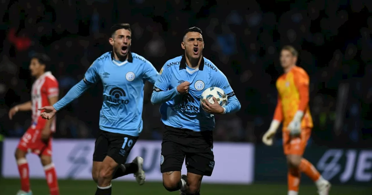 Suárez y el VAR: la crónica del empate de Belgrano ante Unión en Alberdi