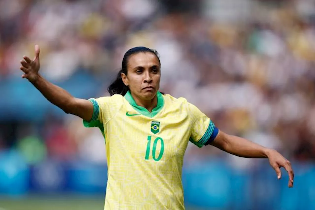 En finale des JO de Paris 2024, la sortie de la reine brésilienne Marta