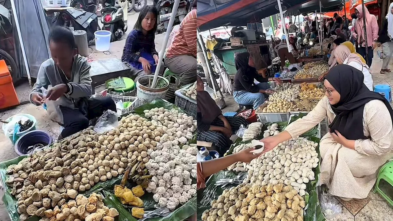 Jajan Pempek Cuma Rp1.000 di Pasar 16 Palembang, Lokasinya Dekat dari Jembatan Ampera