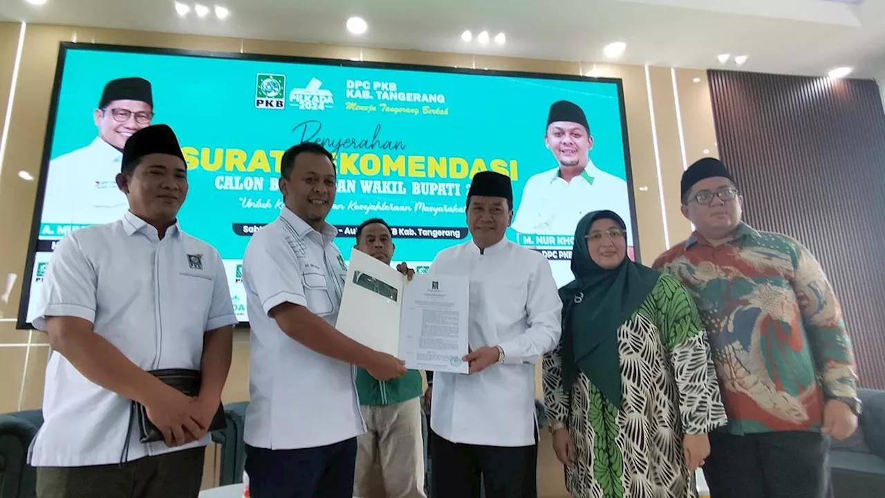 PKB Gabung dengan 4 Parpol Lain Usung Maesyal-Intan di Pilkada Kabupaten Tangerang