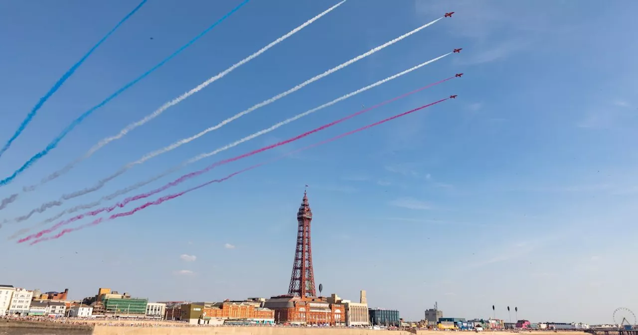 Blackpool Air Show display times as show set to be a scorcher