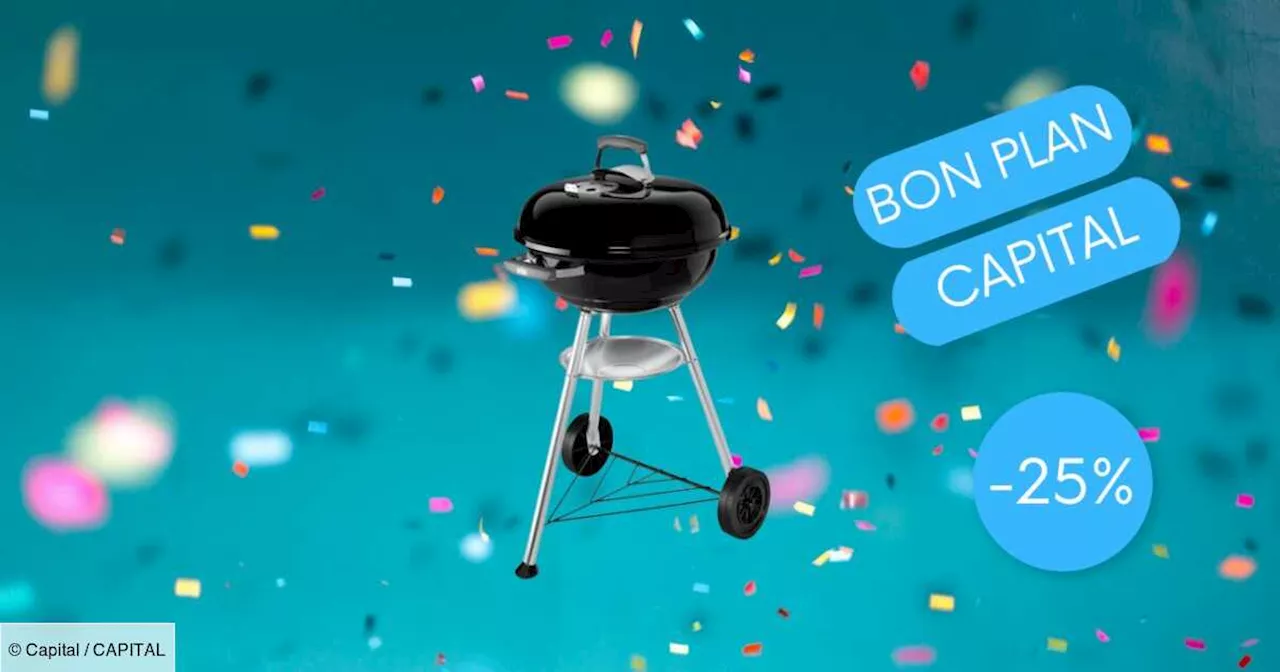 Pour toutes vos grillades de l'été, c'est ce barbecue Weber en promo qu'il vous faut (-25%)