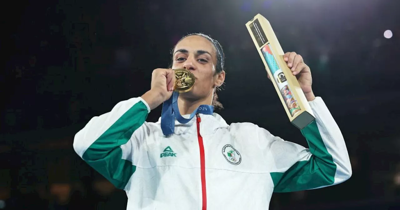 Imane Khelif issues defiant message after winning historic women's boxing gold