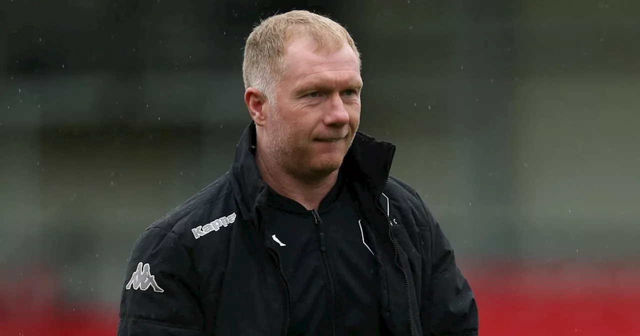 Paul Scholes has a 'massive concern' over 'second rate' Man Utd target