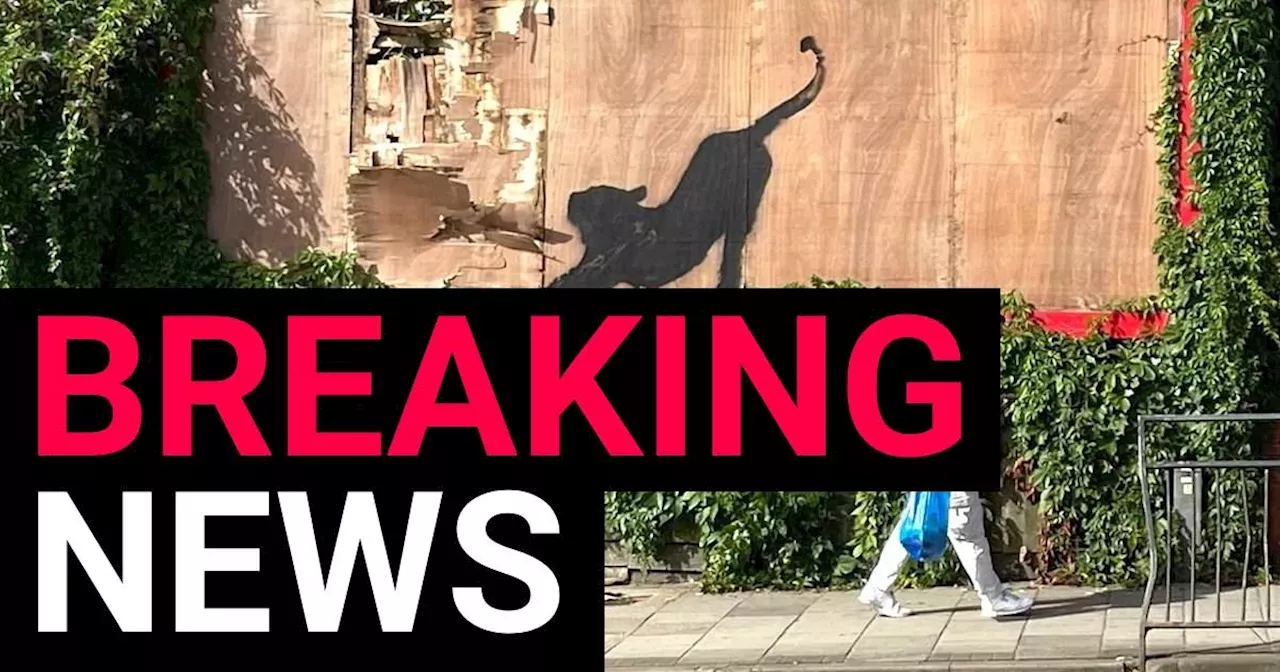 Potential new Banksy mural appears in northwest London United Kingdom