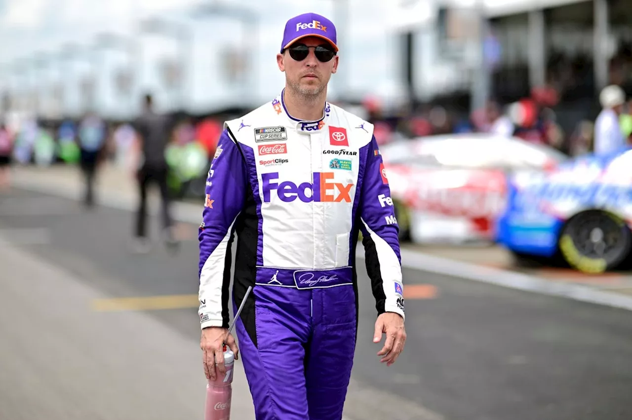 NASCAR Cup Richmond: Hamlin beats JGR team-mate Truex to pole