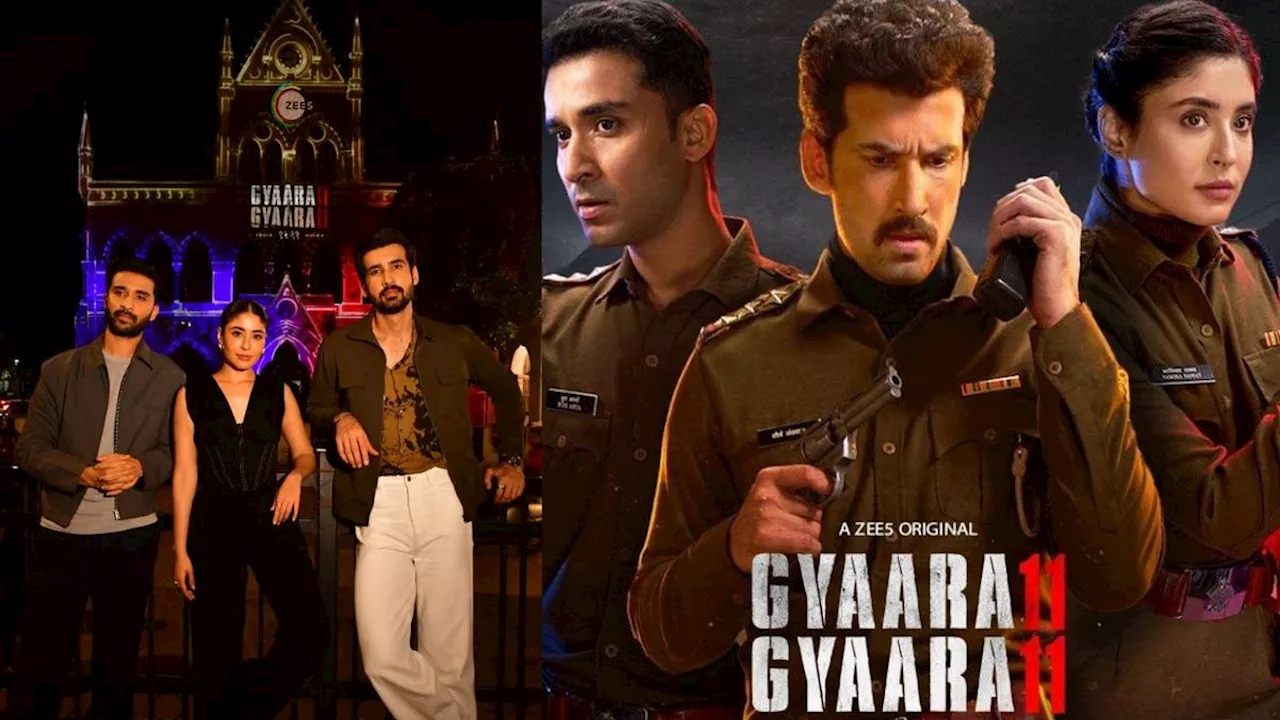 Gyaarah Gyaarah से जगमगा उठा मुंबई का क्लॉक टावर, 3D प्रोजेक्शन शो के साथ रिलीज हुई सीरीज