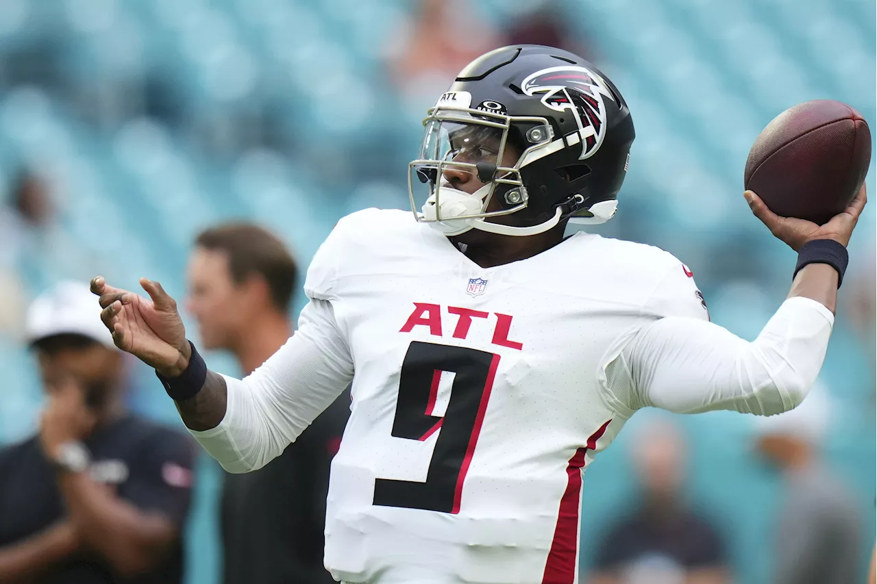 Despite Draft Controversy, Falcons' Rookie QB Michael Penix Shows Promise in Debut