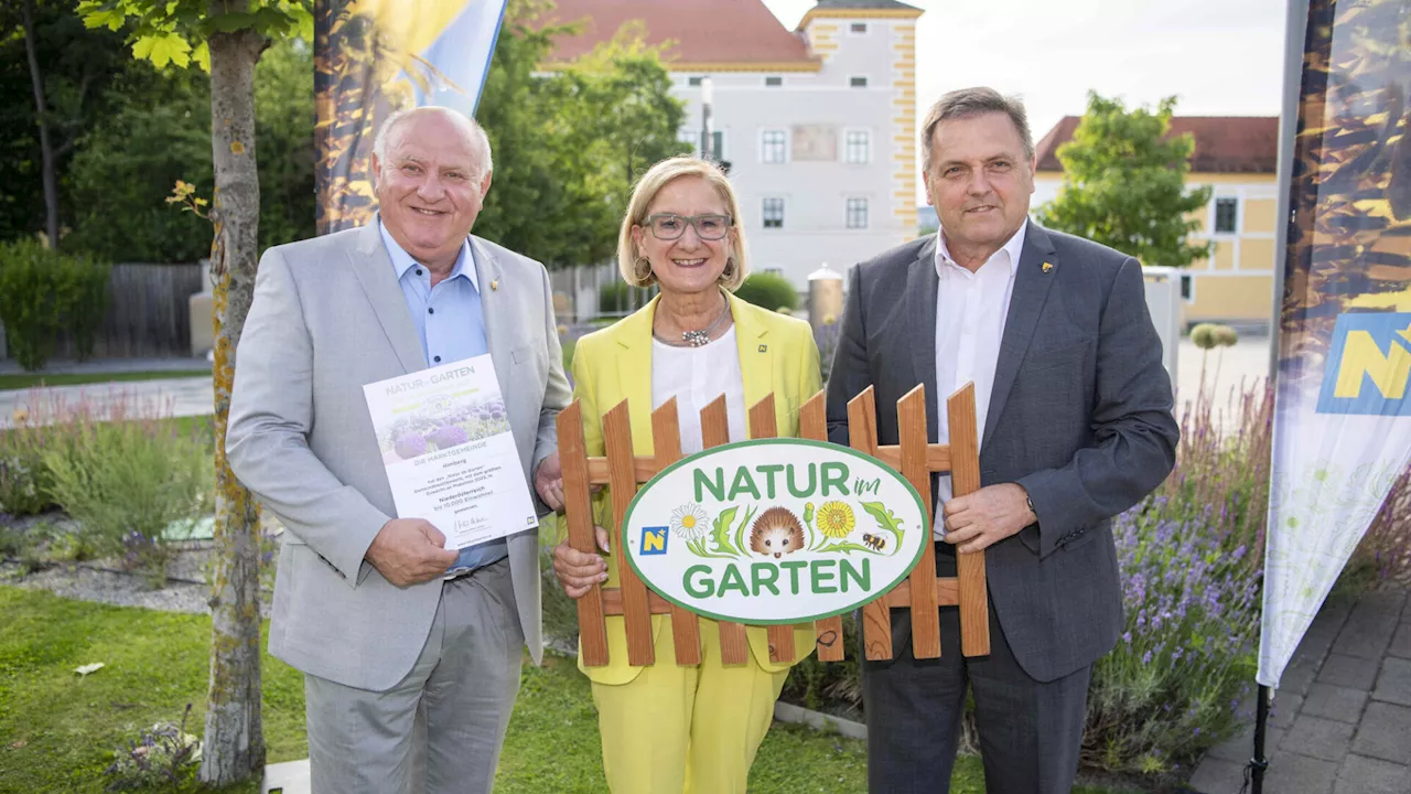 Himberg mit größtem Zuwachs an „Natur im Garten“-Plaketten