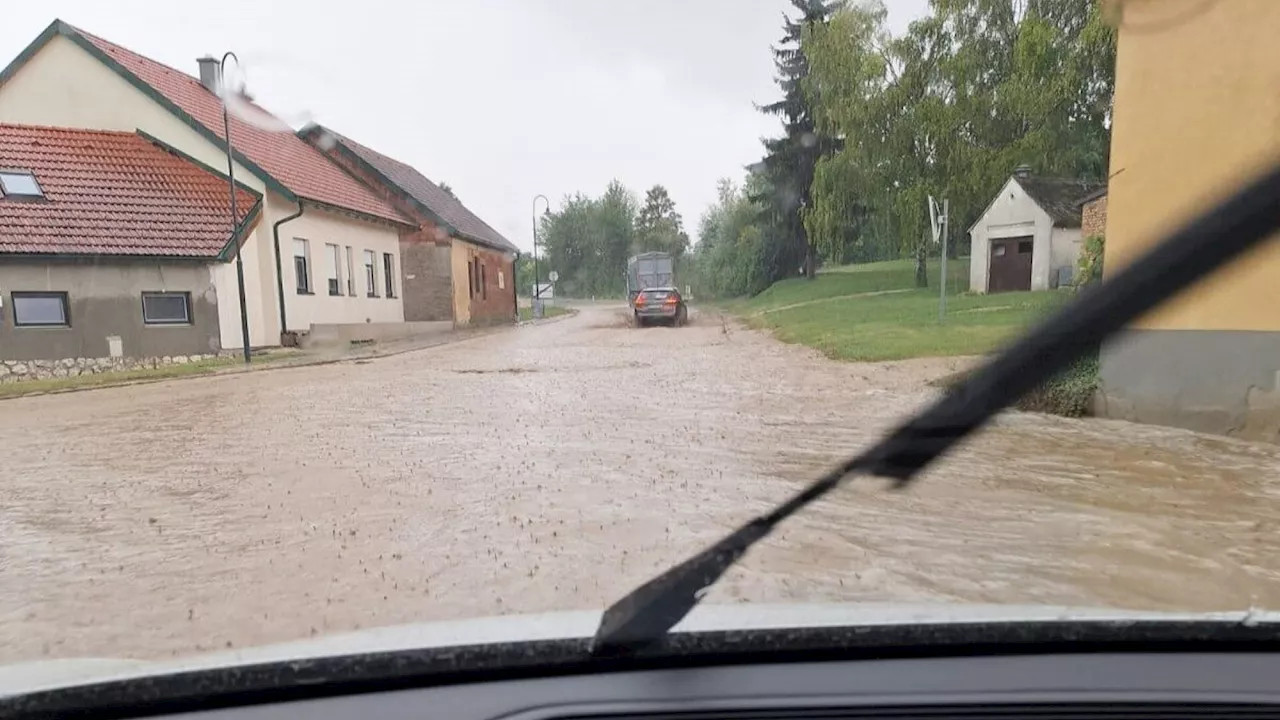 Starkregen: Wieder erwischte es Gebmanns