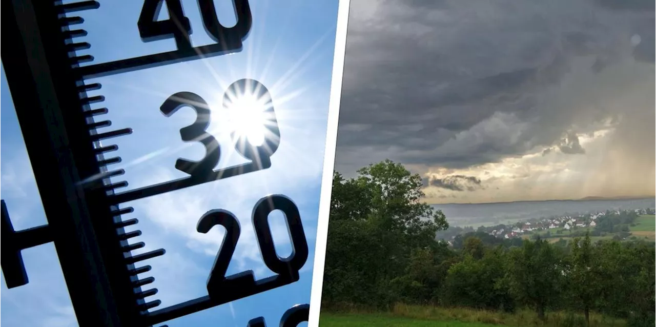 Auf Hitze folgen Gewitter in Franken: Deutscher Wetterdienst warnt schon jetzt