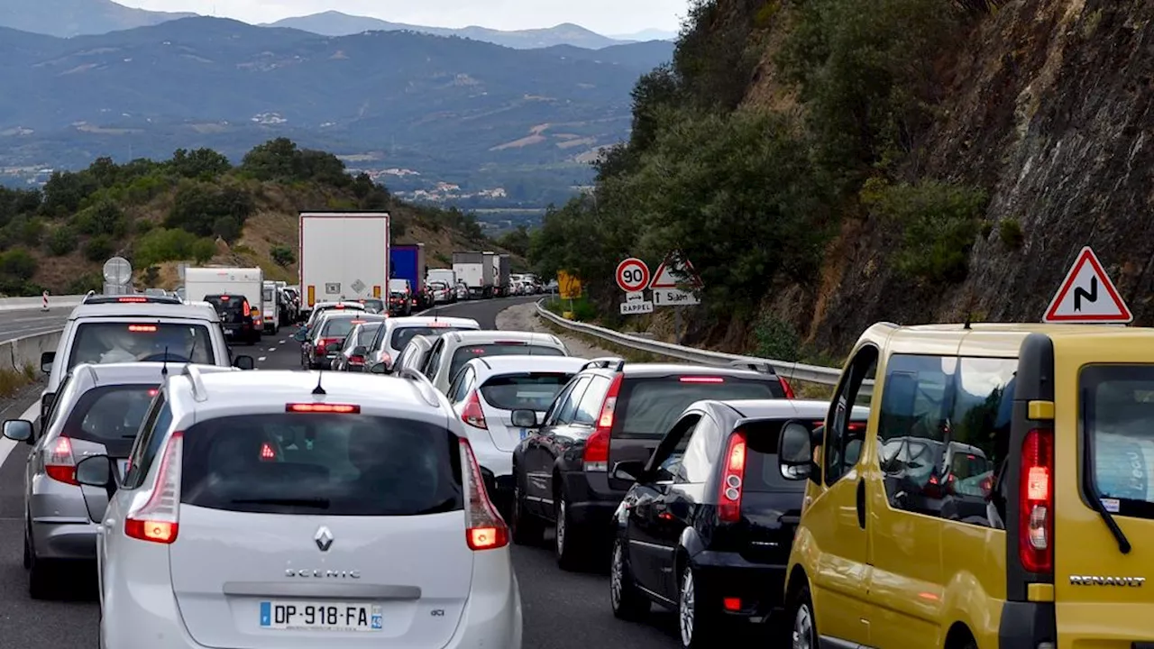 Meer files op Franse snelwegen dan op zwarte zaterdagen