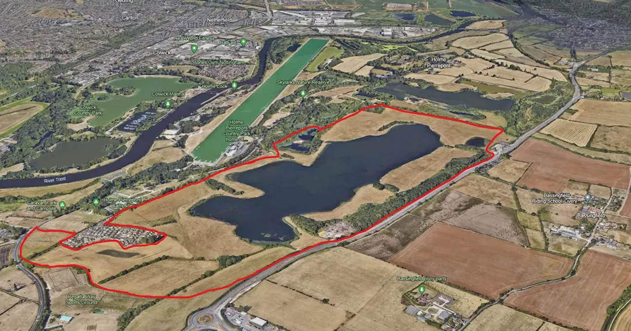 Huge patch of Nottinghamshire land with 100-acre lake on sale for £4.5m