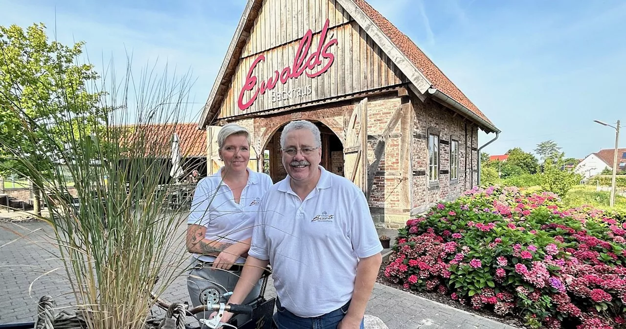 Die gläserne Backstube bei der Bad Oeynhausener Bäckerei Brante