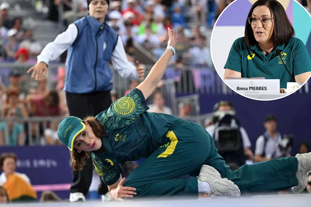 Australian Olympics boss blasts critics of breakdancer Raygun's viral routine: Under 'attack'