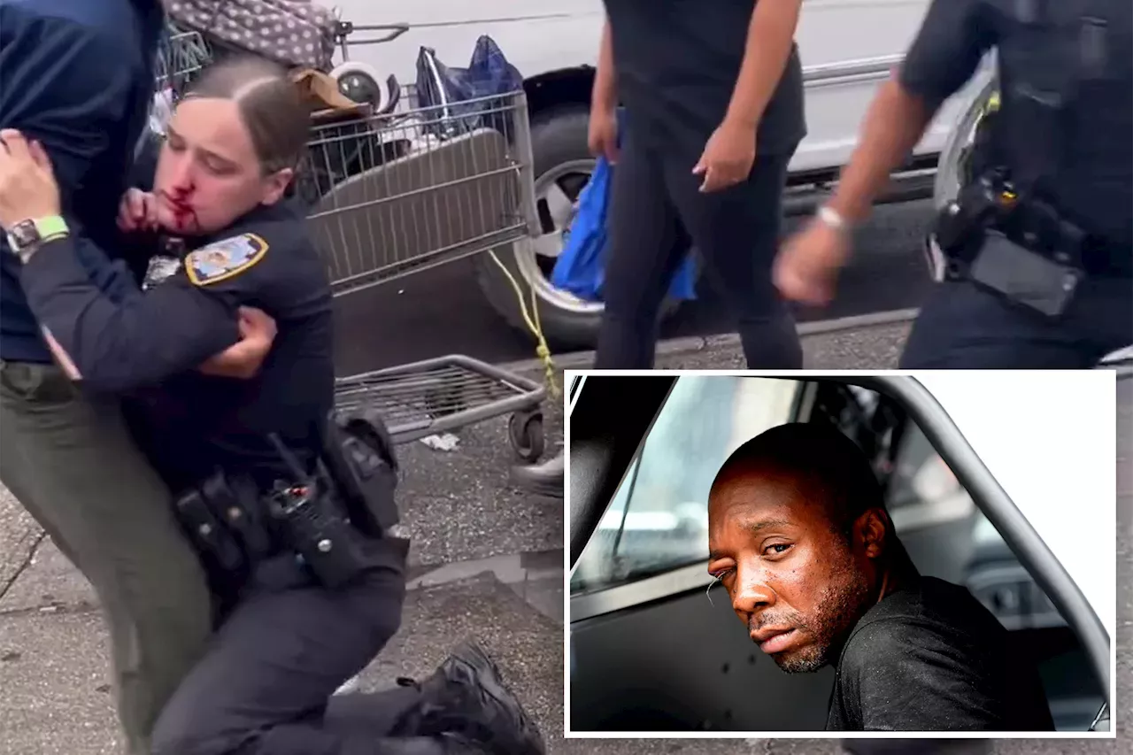 US News Female NYPD cop has 'long road to recovery' after being struck