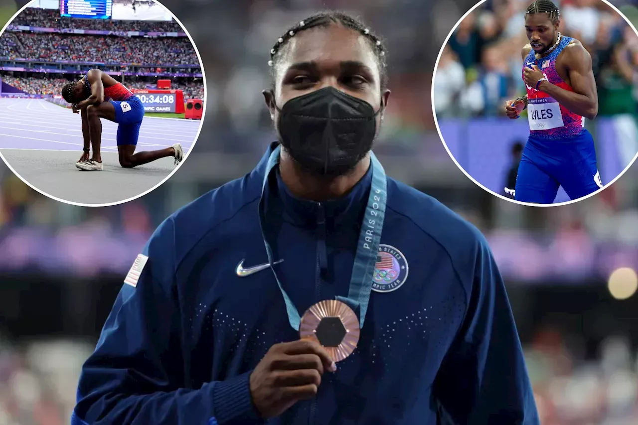 Sports Noah Lyles took bronze medal in 200meter with 102degree fever