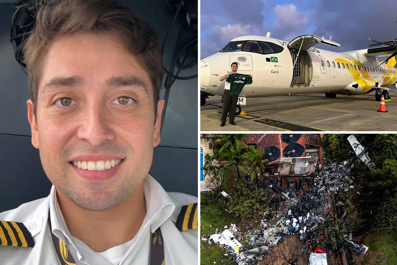 Pilot in Brazil plane crash ID'd as death toll climbs to 62